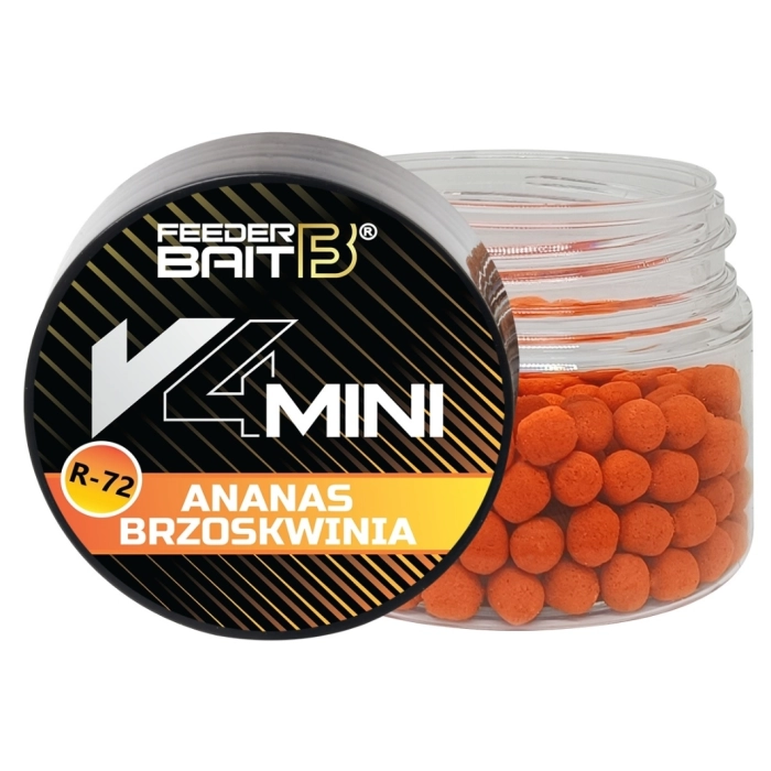 V4 MINI 4MM ANANAS & BRZOSKWINIA OPK/12SZT